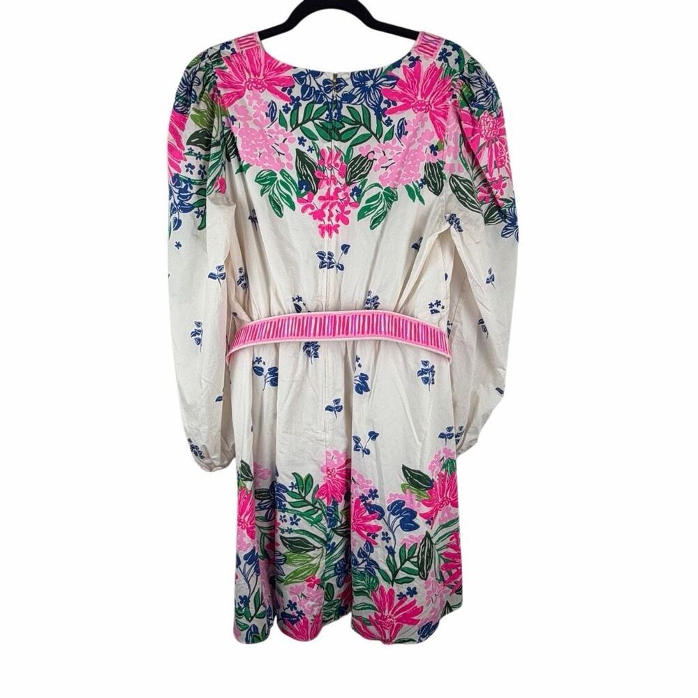Lilly Pulitzer Chyanna V-Neck Dress- size 12 - Picture 3 of 11